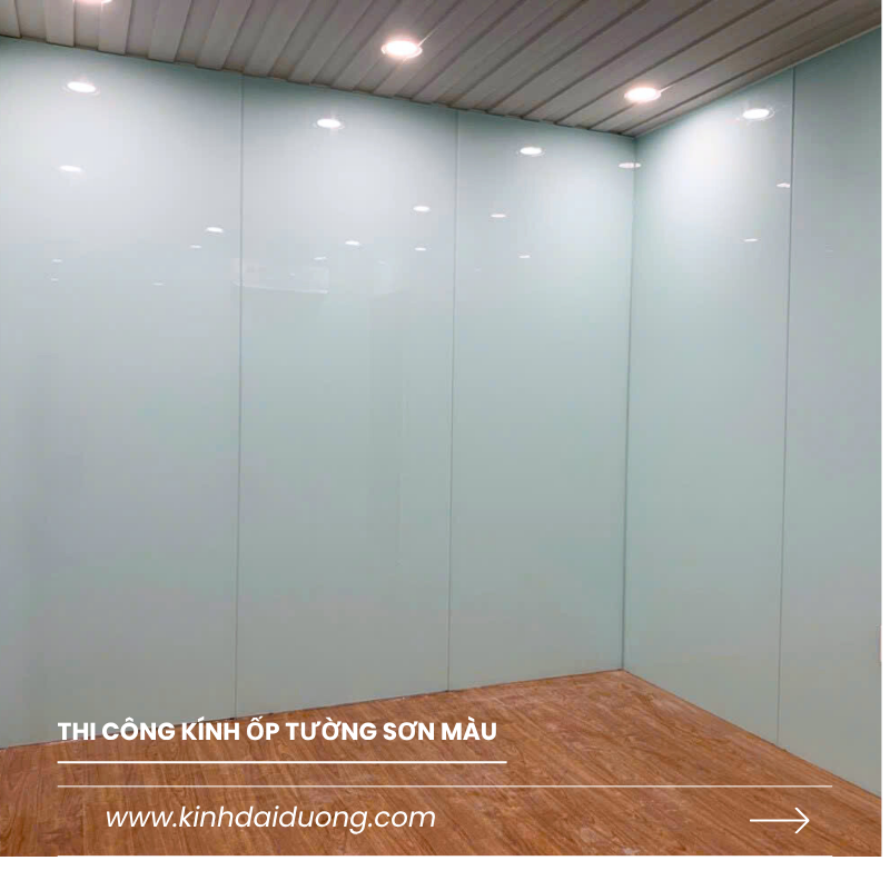 Thi Công Kính Ốp Tường Sơn Màu Phòng Phẫu Thuật 5 kính ốp tường sơn màu